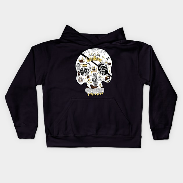 Goonies Skull Kids Hoodie by TKsuited